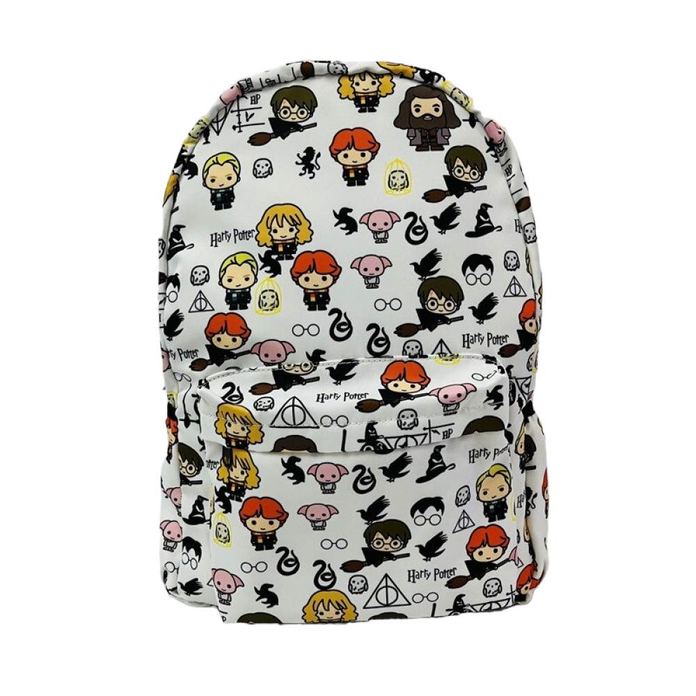 Mochila Harry Potter Icons Chibi Hogwarts escolares