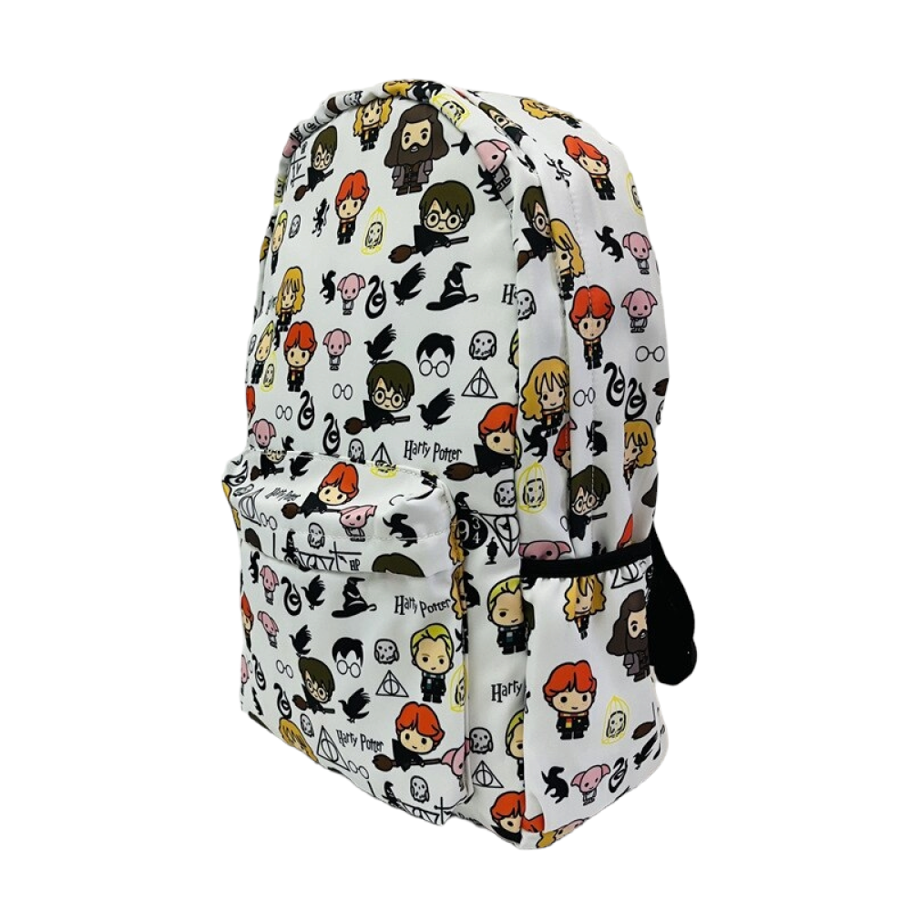 Mochila Harry Potter Icons Chibi Hogwarts escolares
