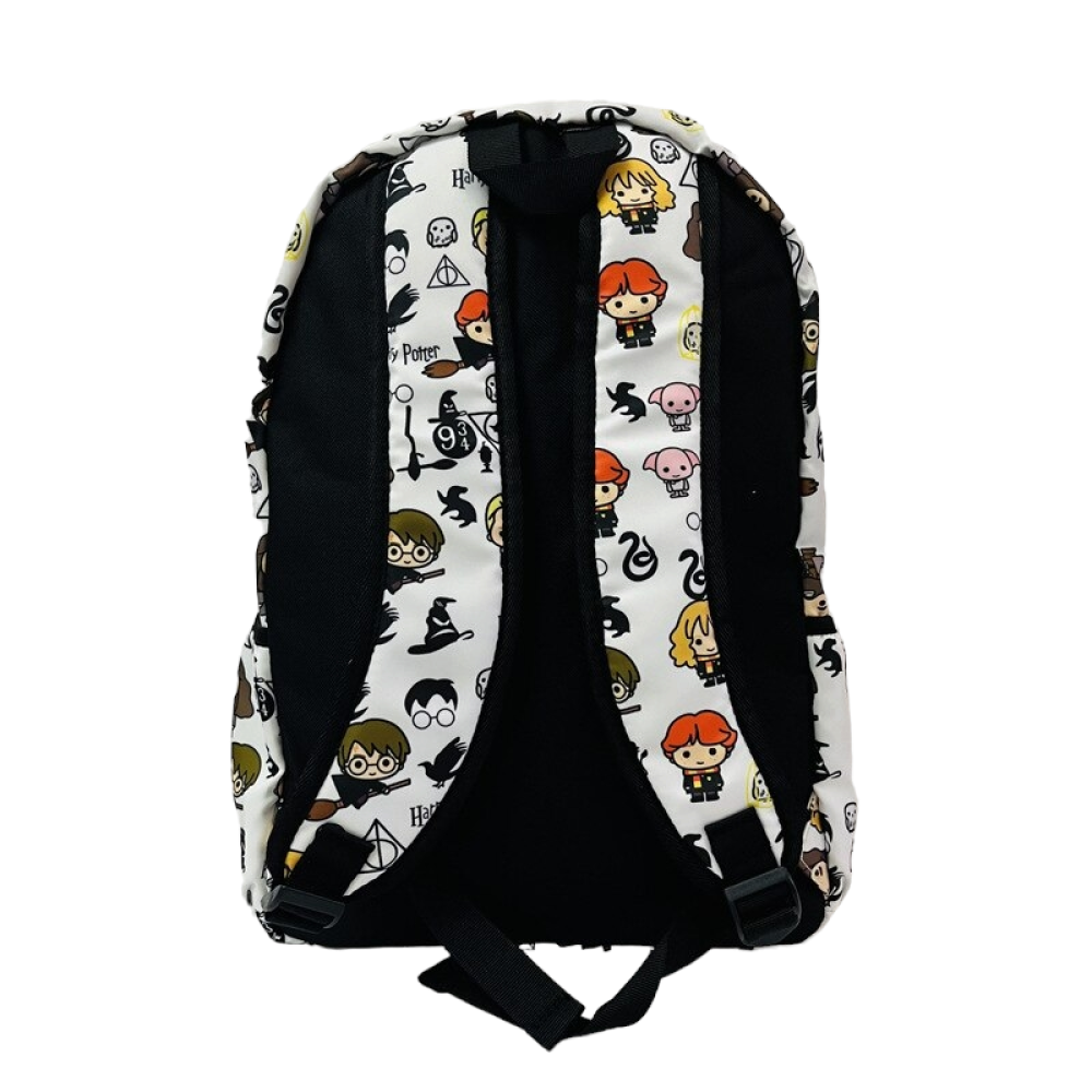 Mochila Harry Potter Icons Chibi Hogwarts escolares