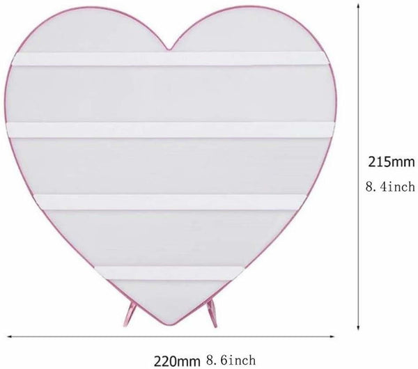 Lightbox Corazón Pizarra en forma de corazón