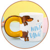 Tazón cerámica Perro perrito Salchicha Dachshund