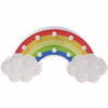 Lámpara 3d Arcoiris Unicornio Pilas Kawaii Candy Bar
