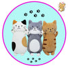 Cojín Peluche Abrazable Felpa Gatito  (=^.^=) Fuku Fuku