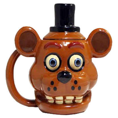 Tazon Taza Cerámica Five Nights At Freddy's 414 Ml