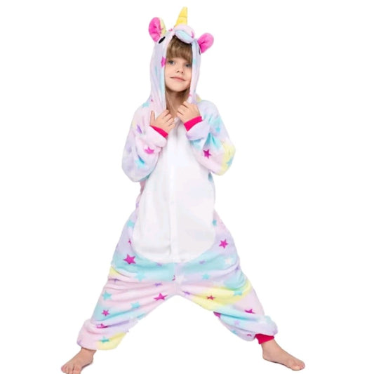 Pijama Unicornio Kawaii Kigurumi Estrella Niños