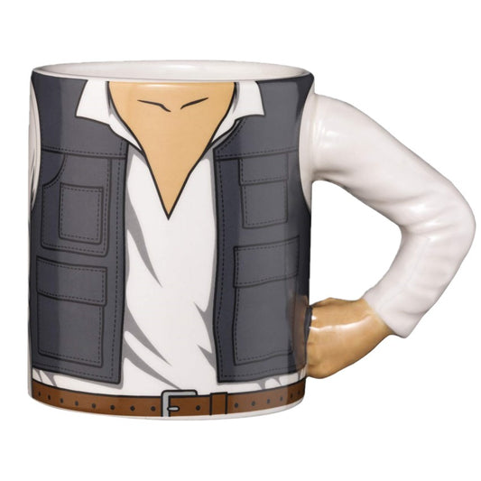 Taza Tazón 3D Cerámica Han solo Star Wars Estoykuku