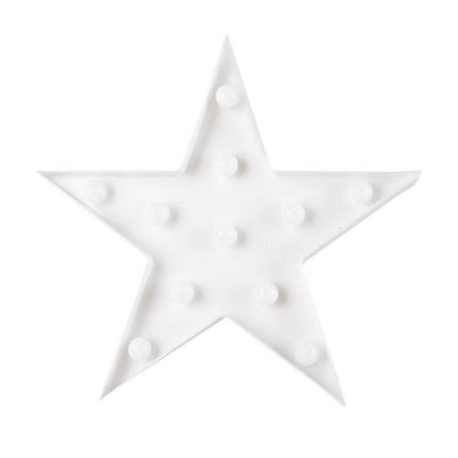 Lámpara 3D Plástico Estrella Star (estoykuku)