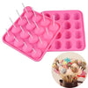 Molde de Silicona 16 Cake pop lolipop reposteria