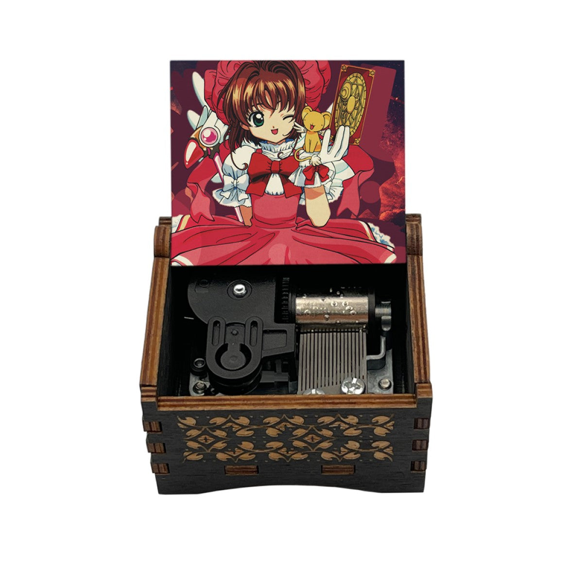 Caja Musical Madera Sakura Card Captor