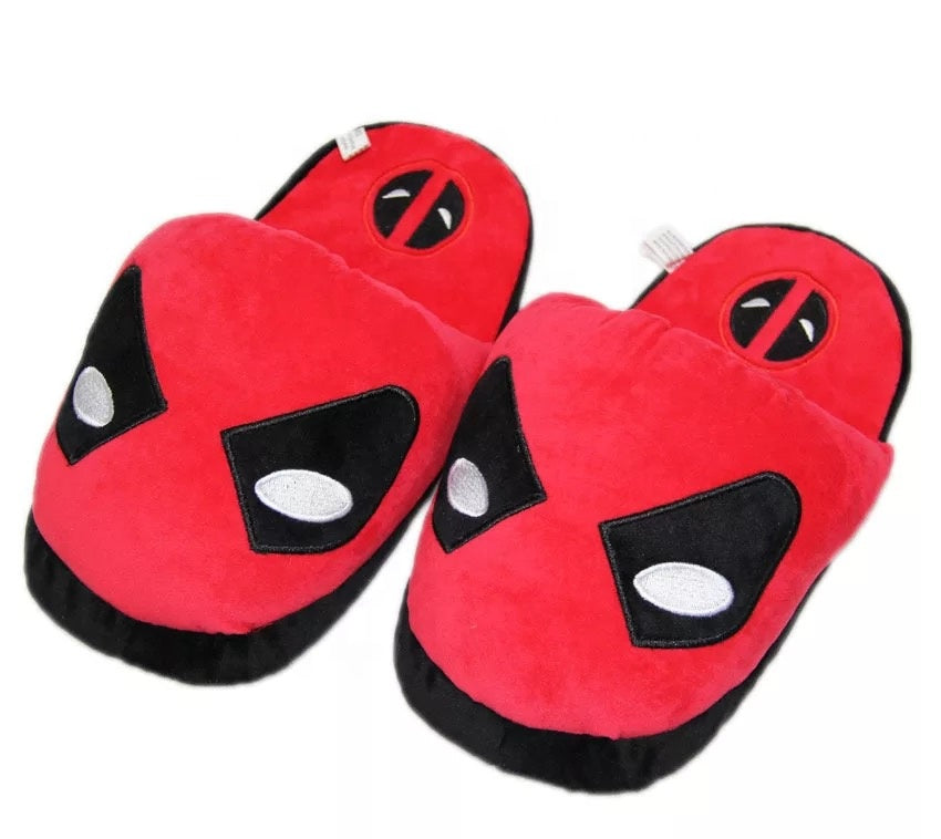 Pantuflas 3D YDeadpool Marvel  Zapatilla levantar
