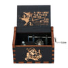 Caja Musical Black Madera  Star Wars MOD2 Estoykuku
