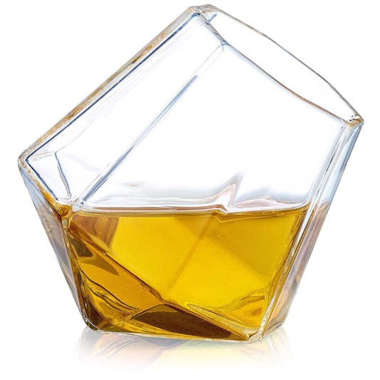 Vaso De Vidrio En Forma De Diamante Para Whisky, Shot Trago