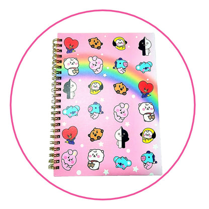 Cuaderno Kawaii BTS BT21