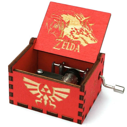 Caja Musical Zelda roja, Box Music