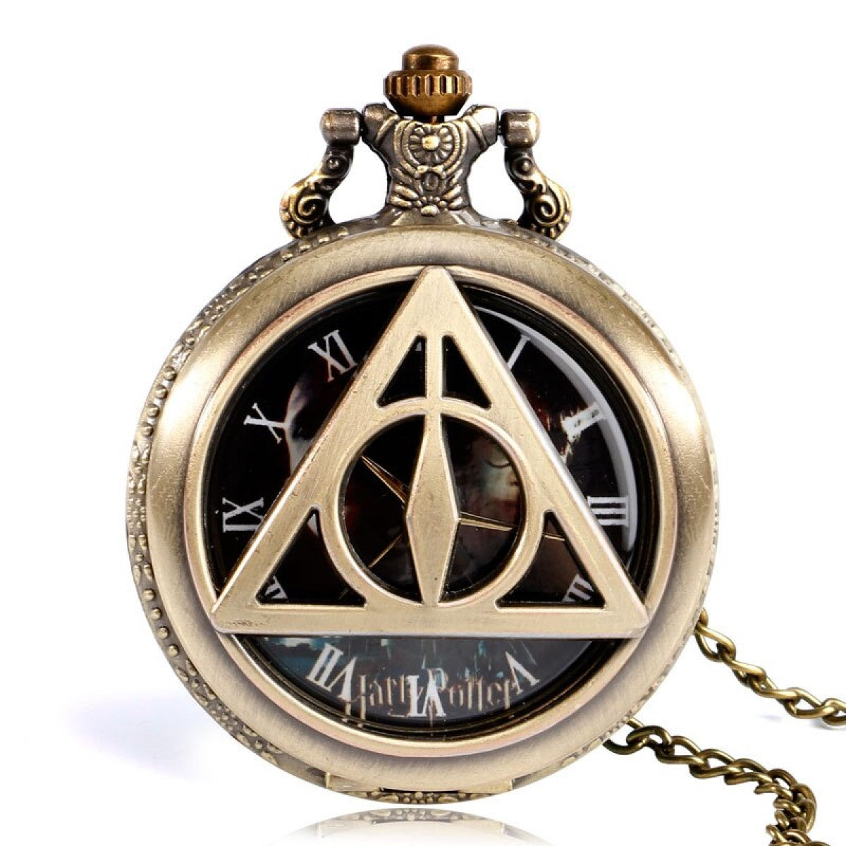 Reloj De Bolsillo Harry Potter reliquias de la muerte