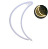 Lampara De Neon Pilas Forma Luna Candy Bar Led