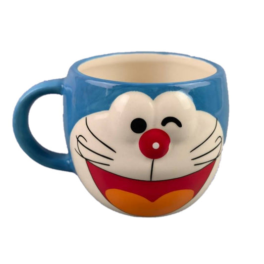 Tazón taza 3D Doraemon Gato cosmico