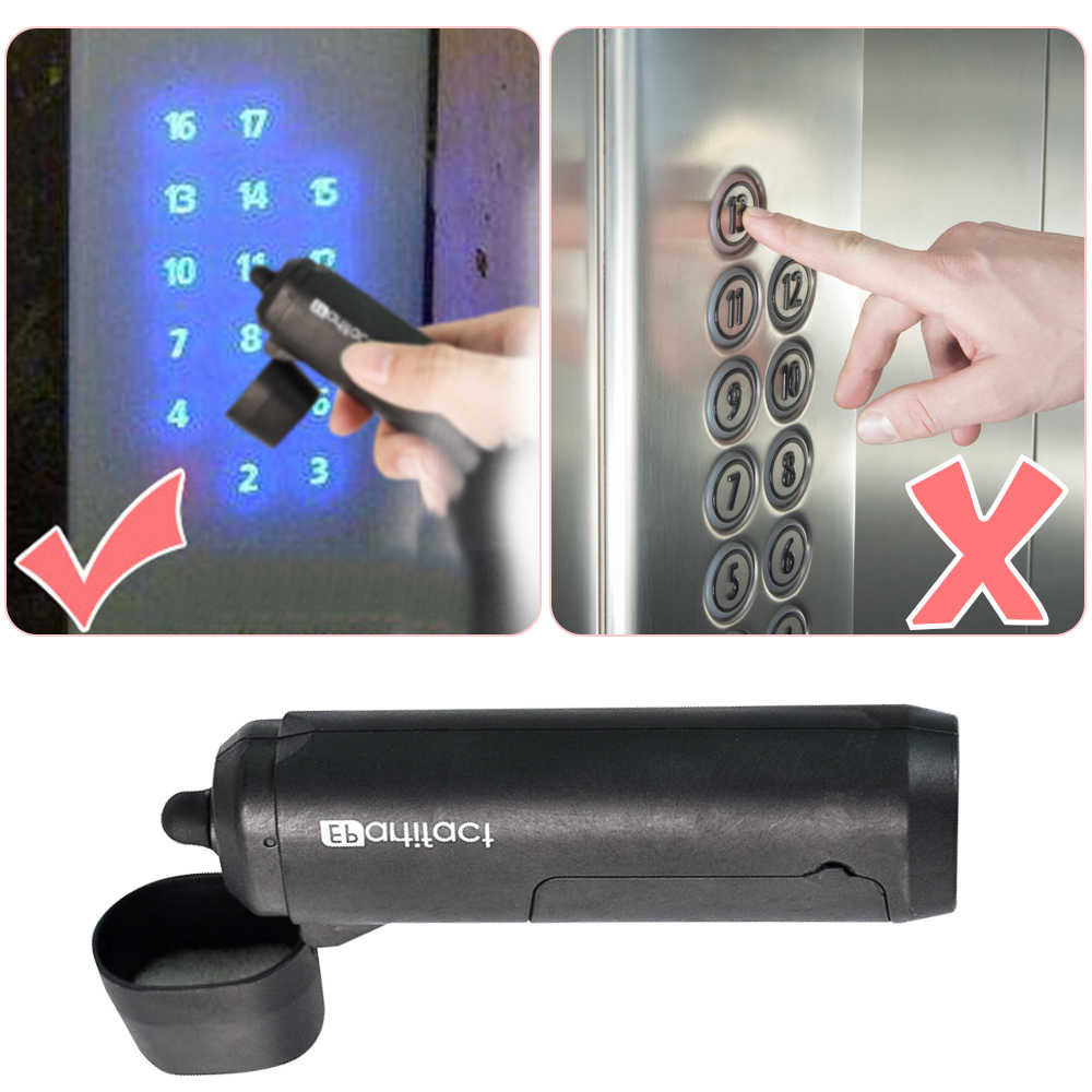 Sistema anti-contagio Sin contacto no touch Ascensor puerta