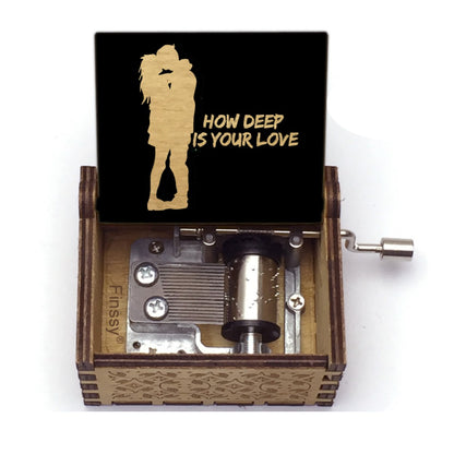 caja Musical  How Deep Is Your Love bee