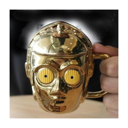 Taza Cerámica 3d Star Wars C3po Colección (estoykuku)