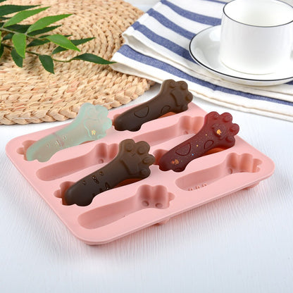 Molde Silicona 7 Gatitos Hielo Chocolate Velas Estoykuku