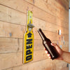 destapador Abrebotella Retro de pared en forma de Botella