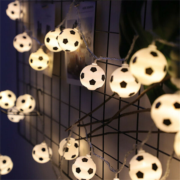Guirnalda led 10 pelota de futbol 1, 8 metros