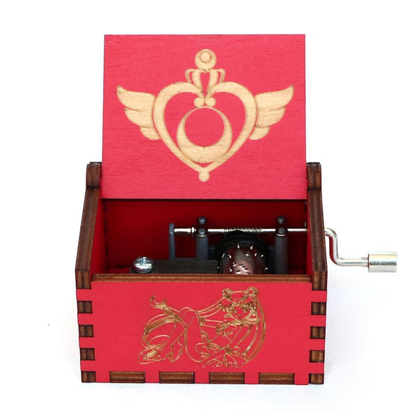 Caja Musical  rojo Sailor moon Estoykuku