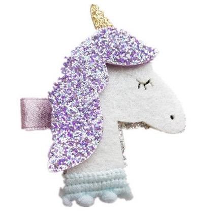 Horquillas Pinche De Pelo Unicornio Glitter (brillante) Xl