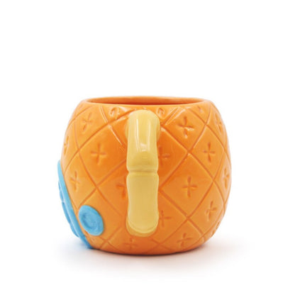 Tazón cerámica 3D casa piña Bob Esponja pantalones cuadrado